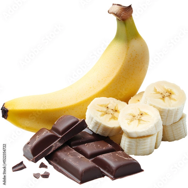 Obraz chocolate and banana	
