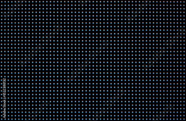 Obraz LEDs on a black background. Macro photography of a bright LED screen