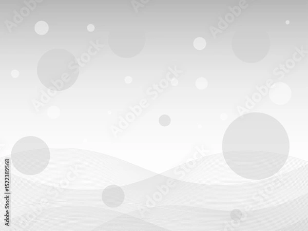 Fototapeta Bokeh ball material_monochrome