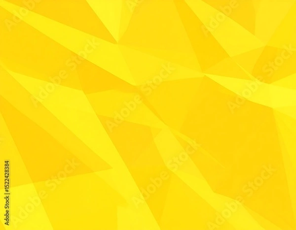 Obraz Geometric yellow abstract pattern