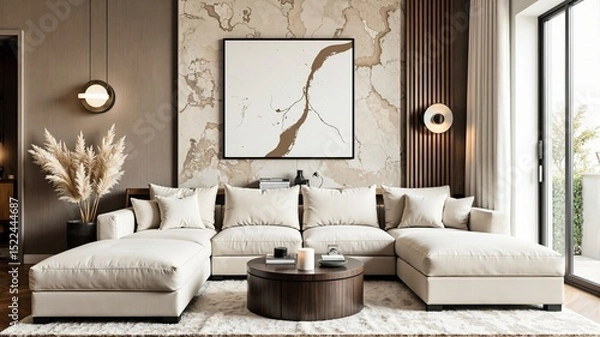 Fototapeta modern living room