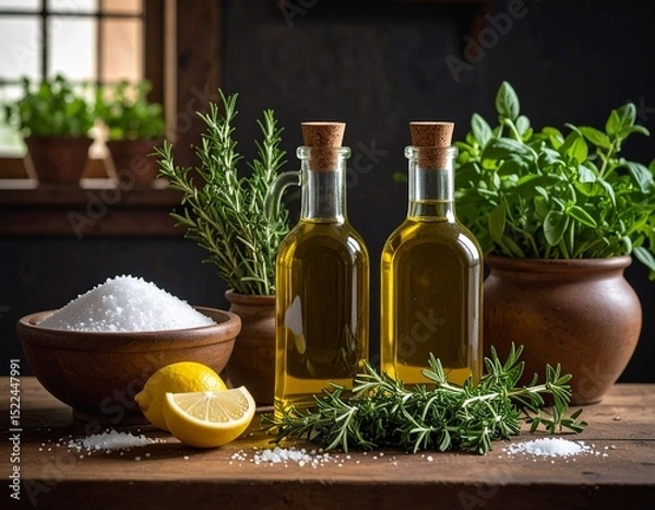 Obraz mediterrane Küche