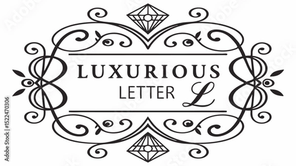 Fototapeta luxurious-letter-logo-design-vector-icon-illustrat (1)