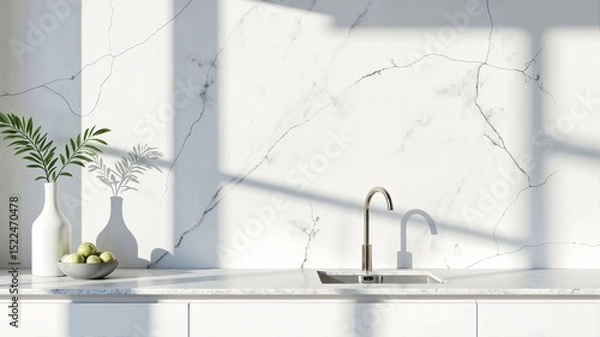 Obraz modern kitchen sink