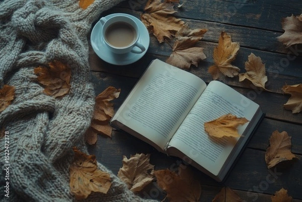 Obraz Cozy Autumn Reading