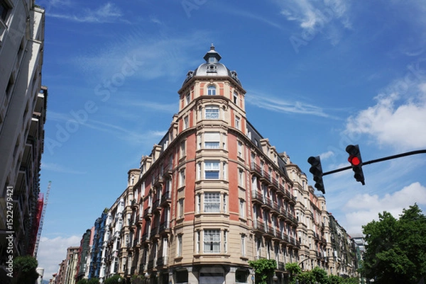 Obraz Architecture in the city of Bilbao