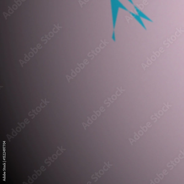 Fototapeta Abstract Teal Geometric Shapes Against a Gradient Background, Evoking a Sense of Movement and Dynamic Energy.