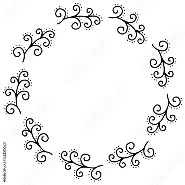 Fototapeta vector frame for your text