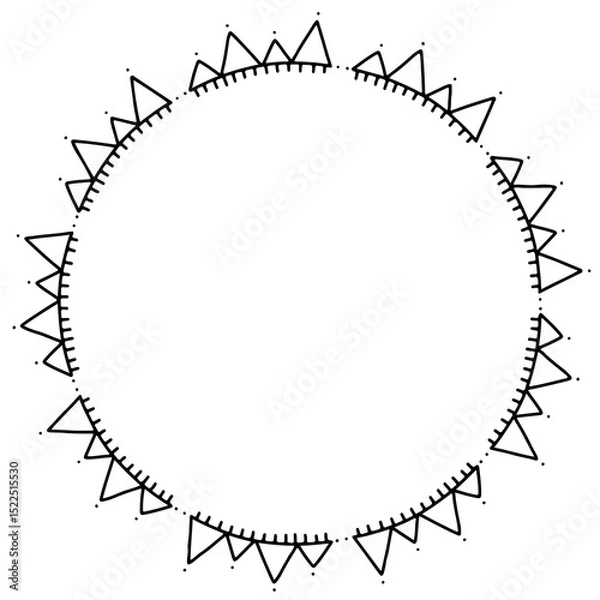 Obraz barbed wire frame