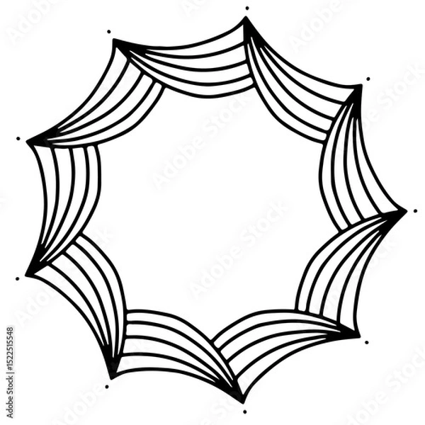 Obraz vector illustration of a tent