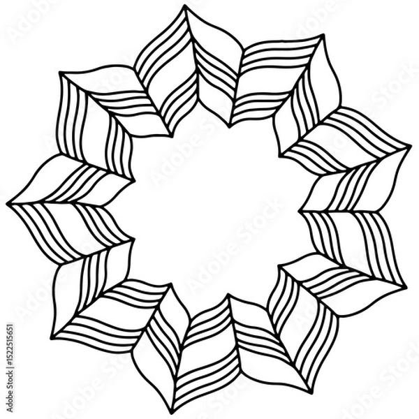 Obraz abstract floral background