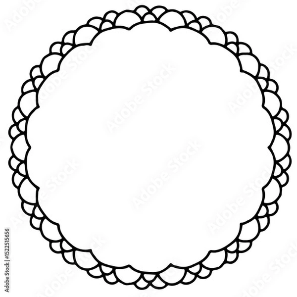 Obraz chain link frame