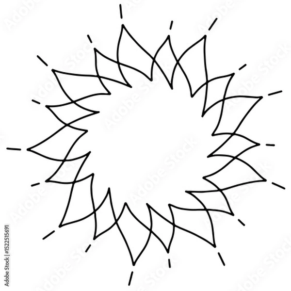 Obraz abstract vector illustration