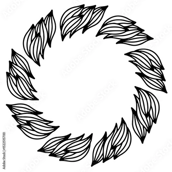 Obraz black and white wings