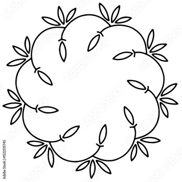 Obraz vector illustration of an apple