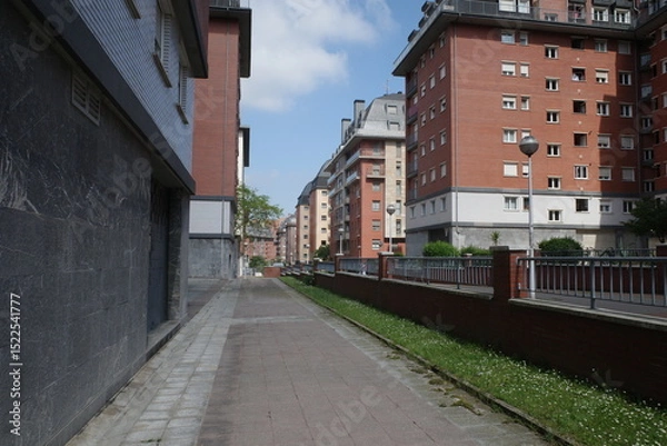 Obraz Architecture in the city of Bilbao