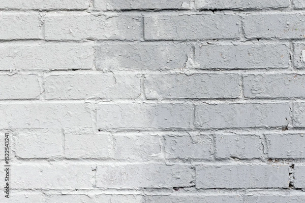 Obraz Gray Painted Brick Wall with a Rough Surface Texture