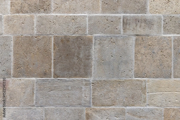 Obraz Abstract Background Photo. Rustic Stone Brick Wall Texture