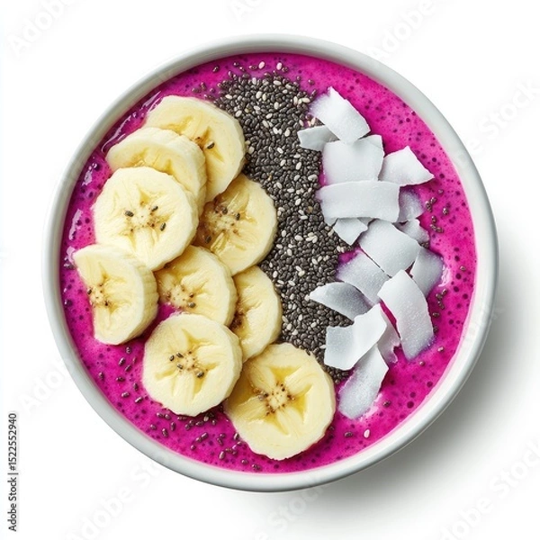 Obraz Dragon Fruit Smoothie Bowl