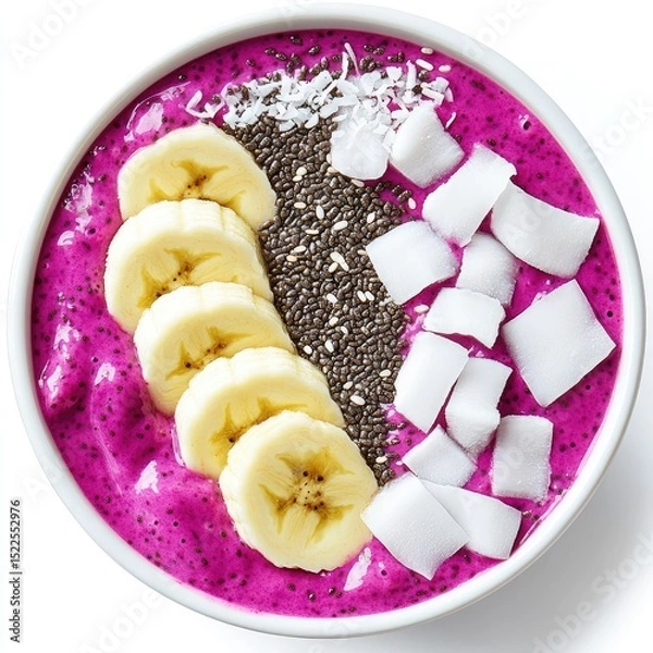 Obraz Dragon Fruit Smoothie Bowl