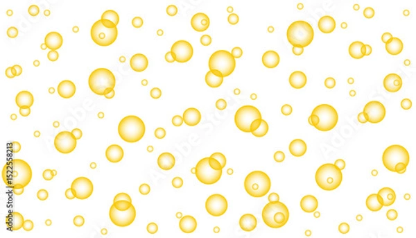 Fototapeta Fizzy pop and effervescent drink texture.