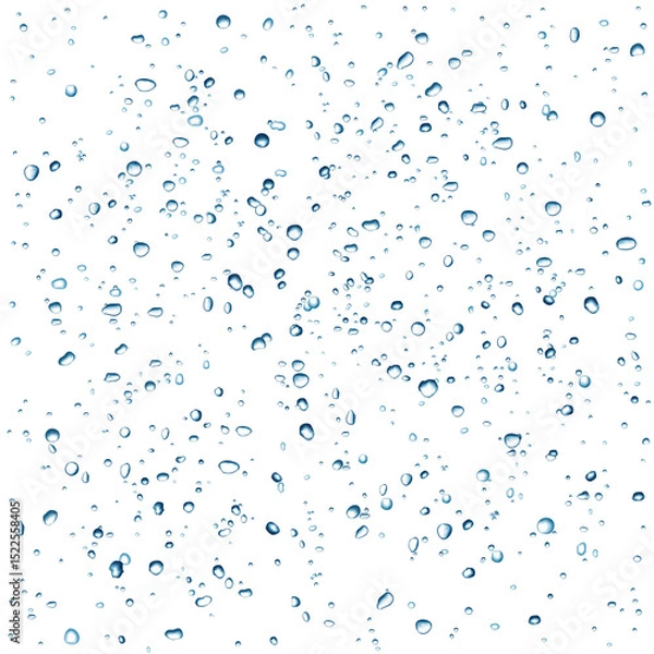 Fototapeta Realistic ice particles splash.