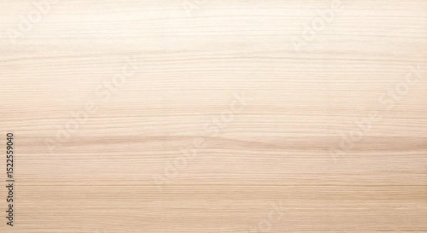 Fototapeta Light Beige Wood Grain Texture Background