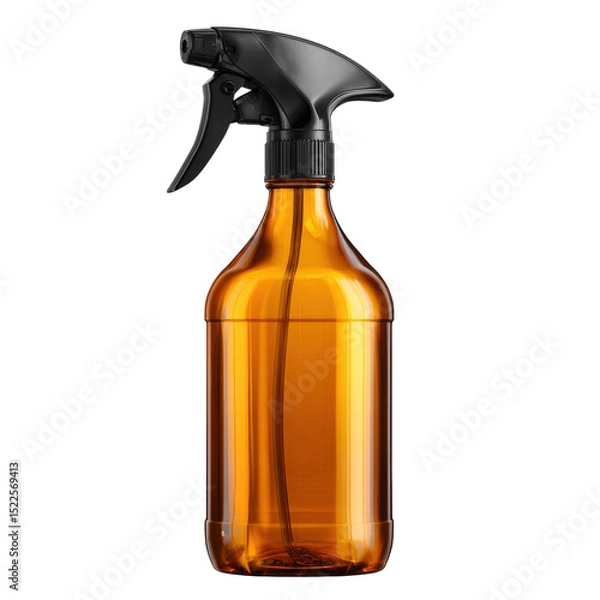 Fototapeta Versatile Amber Spray Bottle for Cleaning Solutions