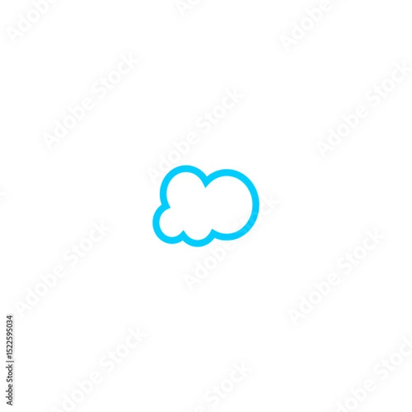Obraz Clouds Icon Collection