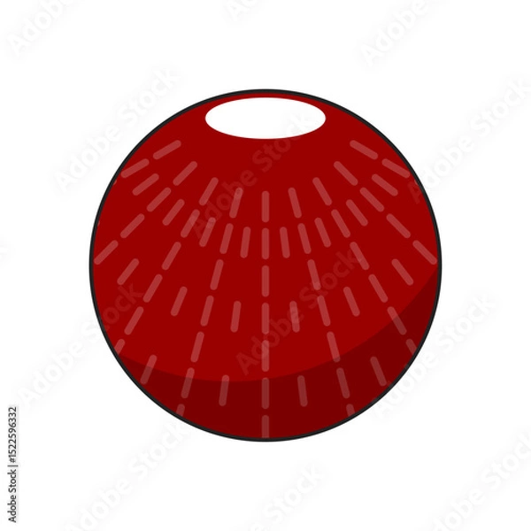 Obraz dodge ball illustration