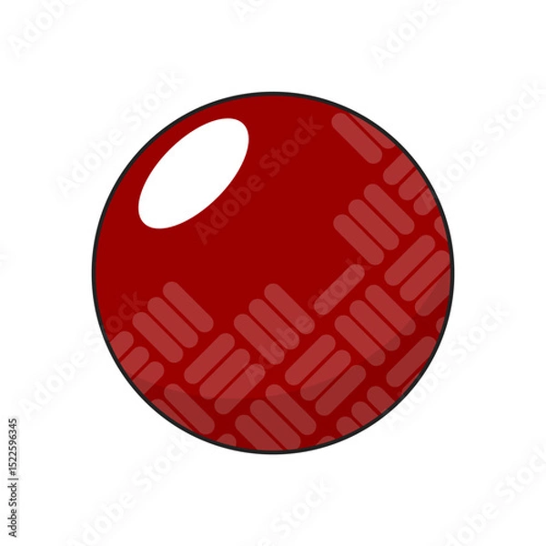 Obraz dodge ball illustration