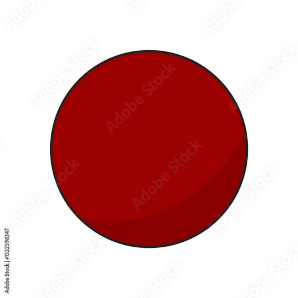 Obraz dodge ball illustration