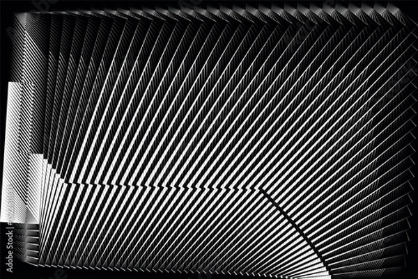 Fototapeta Основные RGB op art modern background, creative dynamic pattern, vector texture