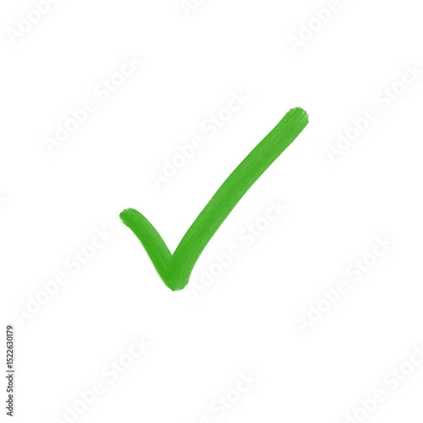 Fototapeta hand draw check mark icon