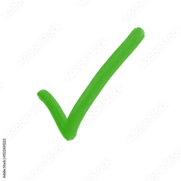 Fototapeta tick check mark icon hand draw over transparent background png file type