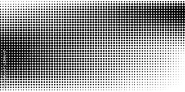 Fototapeta Dotted halftone gradient texture. Vanishing polka dot background. Repeating dots gradation pattern background. Black fading comic pop art overlay backdrop
