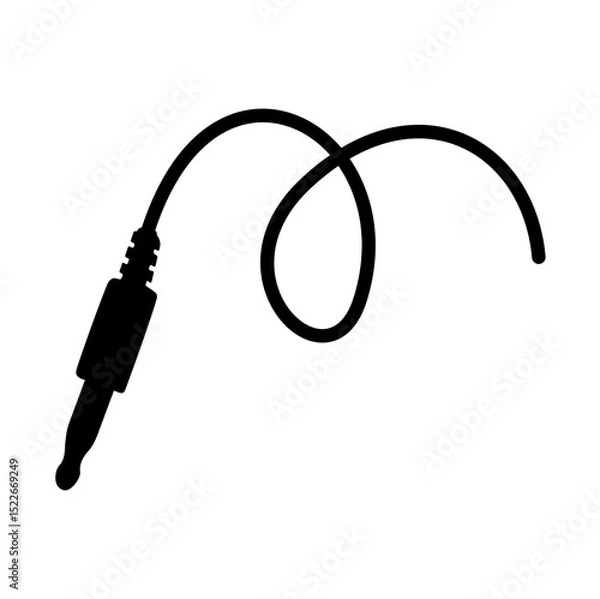 Obraz audio jack connector icon