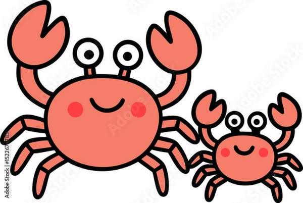 Obraz 게 가족 캐릭터 아이콘