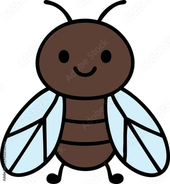 Obraz 매미 벌 캐릭터 아이콘