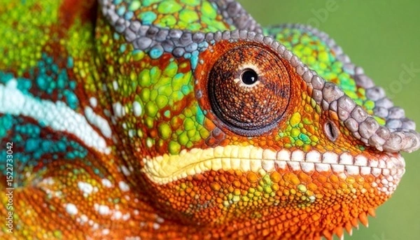 Obraz Chameleon skin close-up