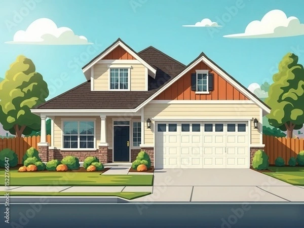 Fototapeta real estate, buy house concept, location, energy efficiency rating and property value, Real estate online on virtual screens. new home for the family, home search, land price.