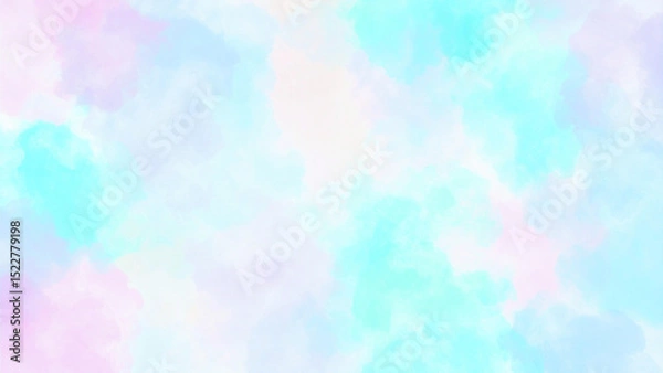 Obraz Abstract colorful watercolor background with bright rainbow pattern, texture, and artistic light elements