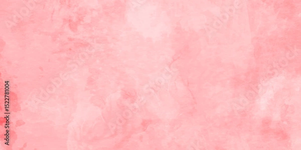 Obraz Light pink background with hand paint watercolor alpha grunge texture. pink watercolor marble grunge. soft pink watercolor texture with brush painted watercolor stains. hand drawn vector texture.