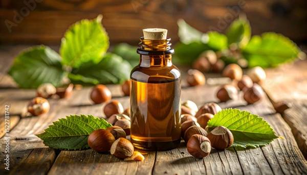 Obraz Hazelnut Oil: Nature's Gift