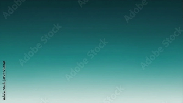 Fototapeta Elegant jade green to teal gradient background