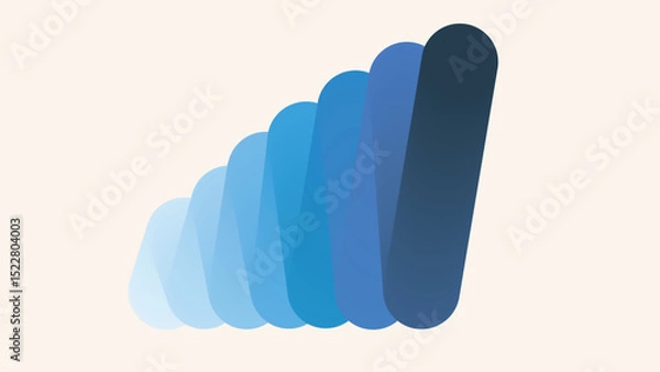 Obraz Arrow Growth Infographics. 3d Vector Timeline Chart Template. Business Presentation Graph Elements. Time Line Design Background. Upward Infograph Icon Logo. Strategy Sequence Forecast. Horizontal Data