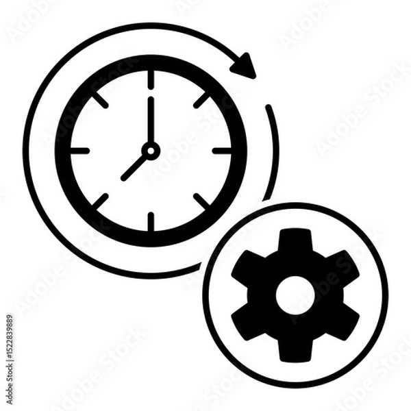 Fototapeta Time Management