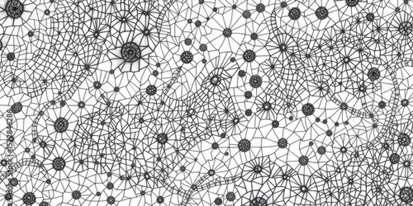 Fototapeta Freeform Pencil Texture Backgrounds with Patterns