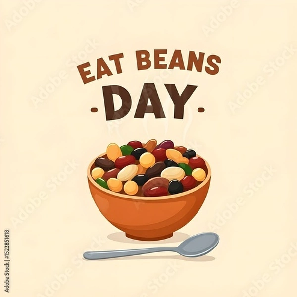 Obraz Eat Beans Day - July 3rd