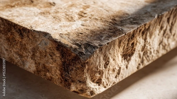 Obraz Natural stone texture with sunlit detail for architectural and interior design